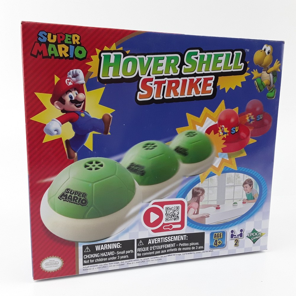 Epoch Games Super Mario Hover Shell Strike Tabletop or Floor Multiplayer Game