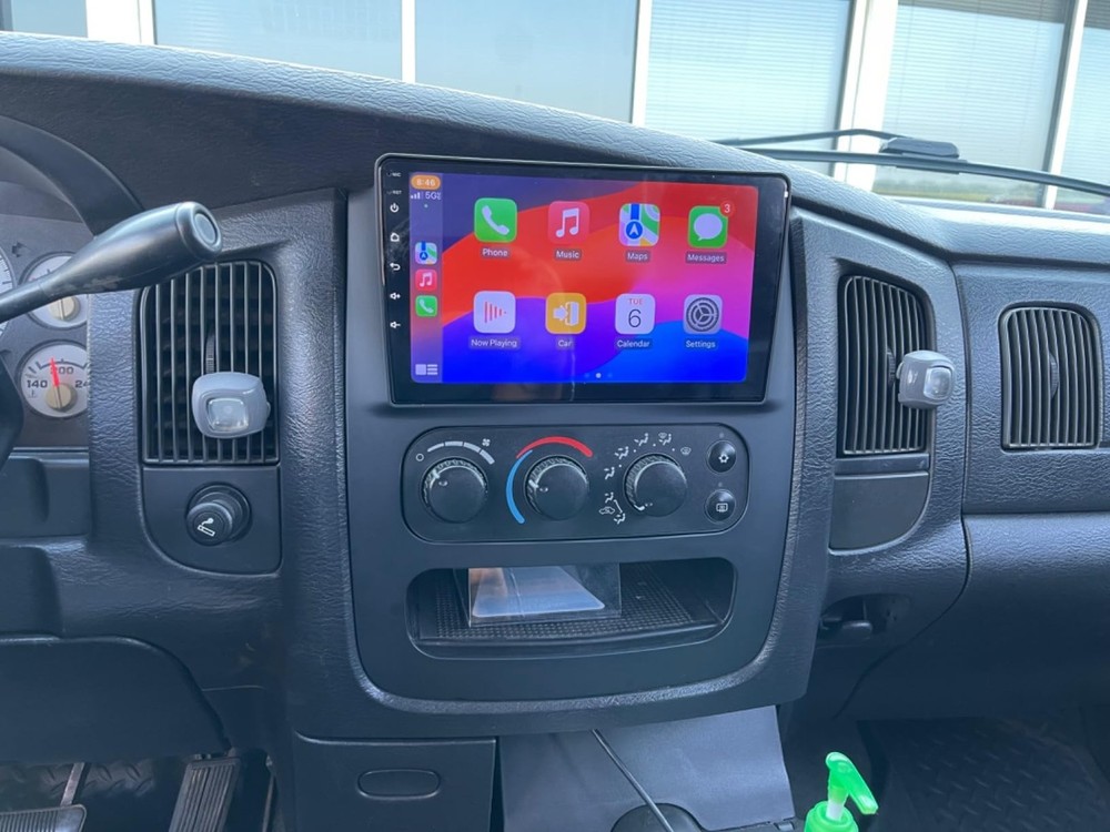 Dodge Ram 03-05 Android 13 9" Double Din Wireless CarPlay Android Auto GPS