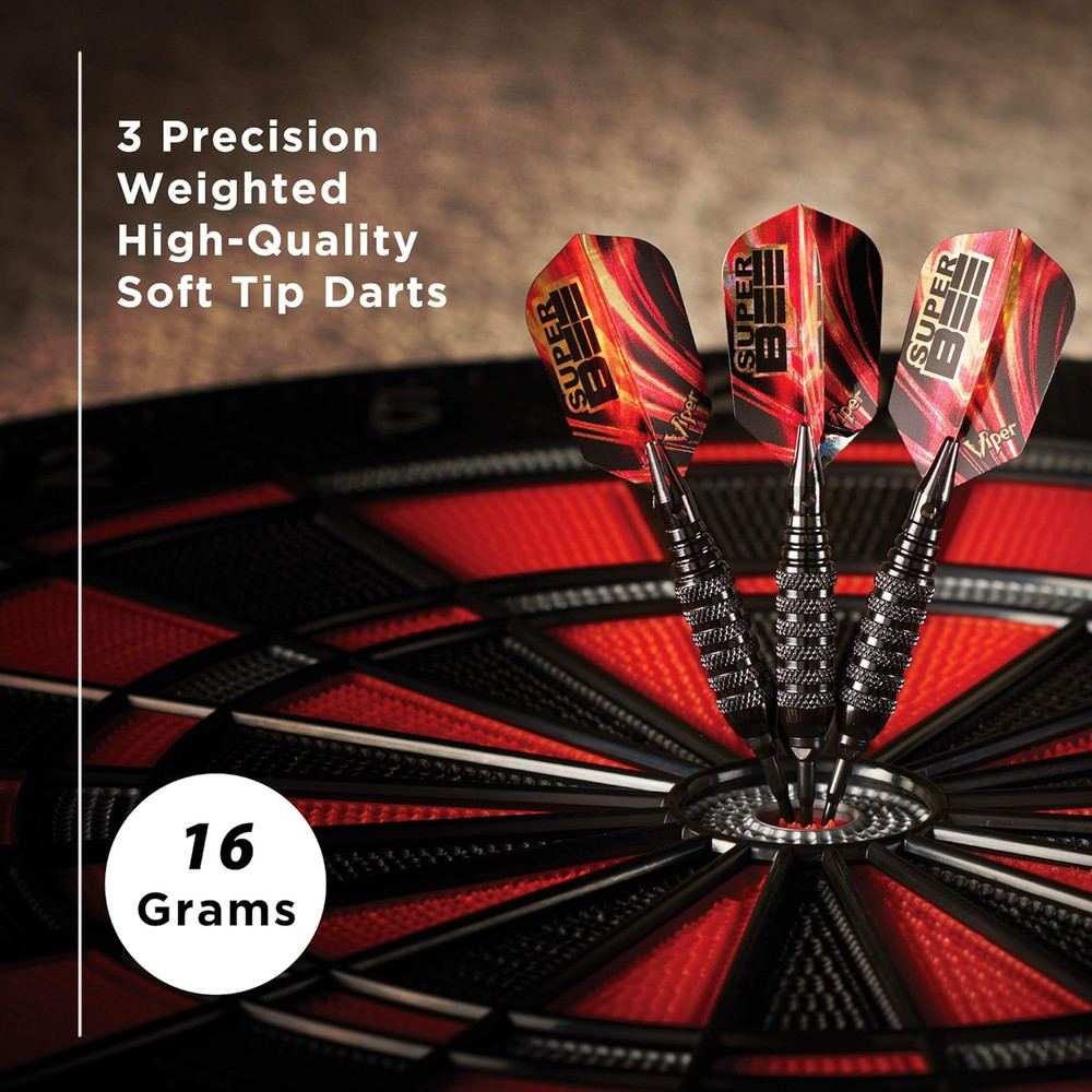 Super Bee Soft Tip Darts, 16 Grams