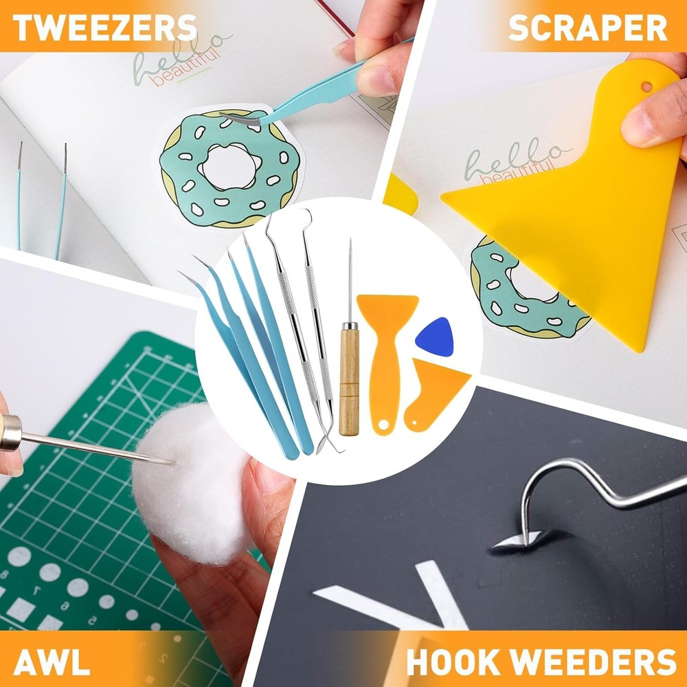 33 Pcs Vinyl Weeding Tool Kit for Crafts