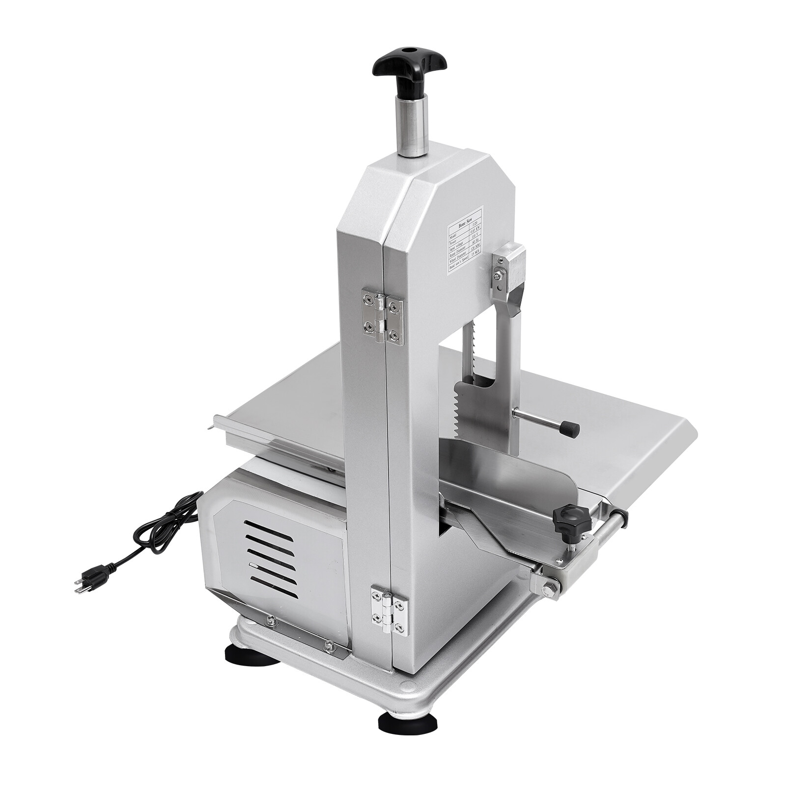 650W Electric Commercial Frozen Meat Bone Saw Butcher Band Saw Cutting Machine