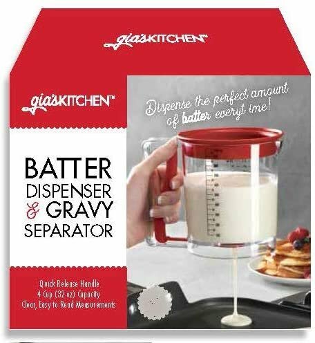 Gias Kitchen Batter Dispenser & Gravy Separator