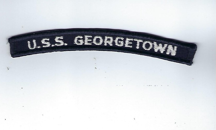 USS Georgetown, AGTR-2,  US Navy "Rocker"