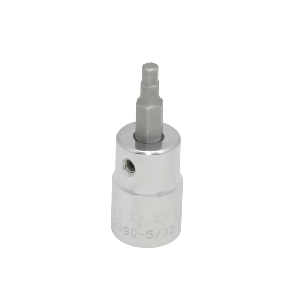 URREA 4990-5/32 Chrome 3/8" Drive Hex Bit Socket 5/32"