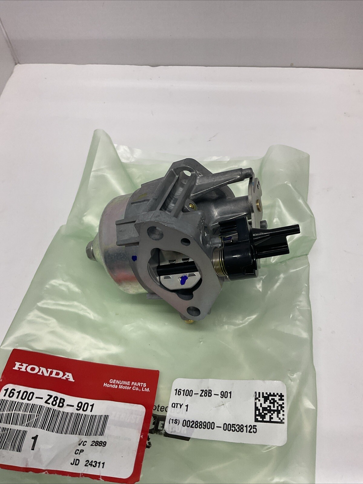 Genuine OEM Honda 16100-Z8B-901 CARBURETOR (BB76A A)
