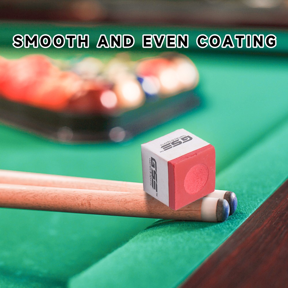 12-Pack Billiard Chalks. Dozen Box Pool Cue Chalks. Billiard Pool Cue Accessory