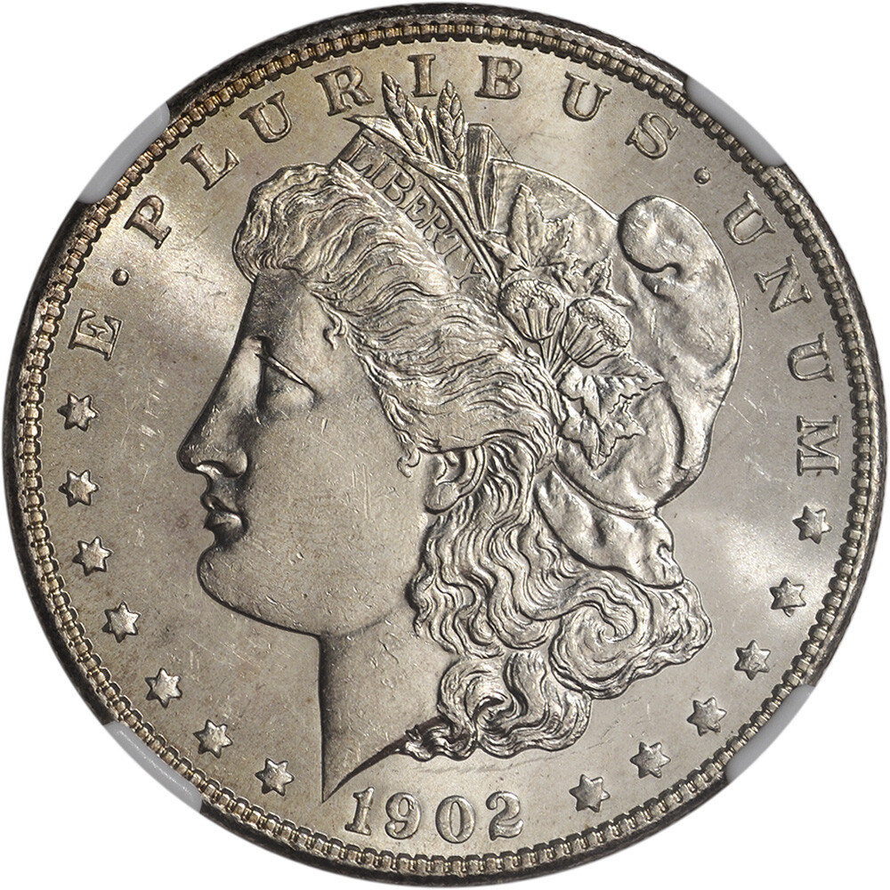 1902 O US Morgan Silver Dollar $1 - NGC Brilliant Uncirculated