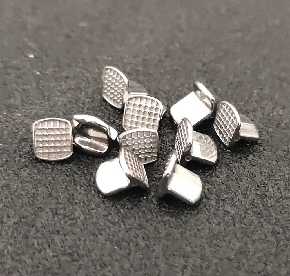 100 Pieces Bite Bulider Turbos Mesh Base Deep Bite Teeth Corection Orthodontics