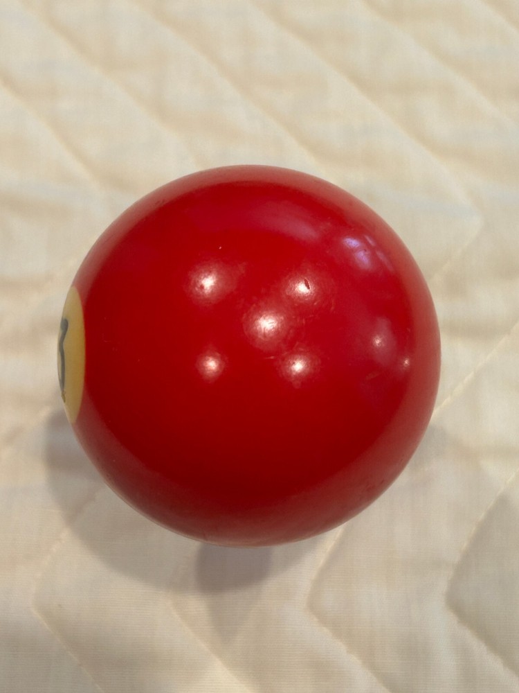 VTG Replacement Billiard Pool Ball 2 1/4" (2.25") Solid Red #3 