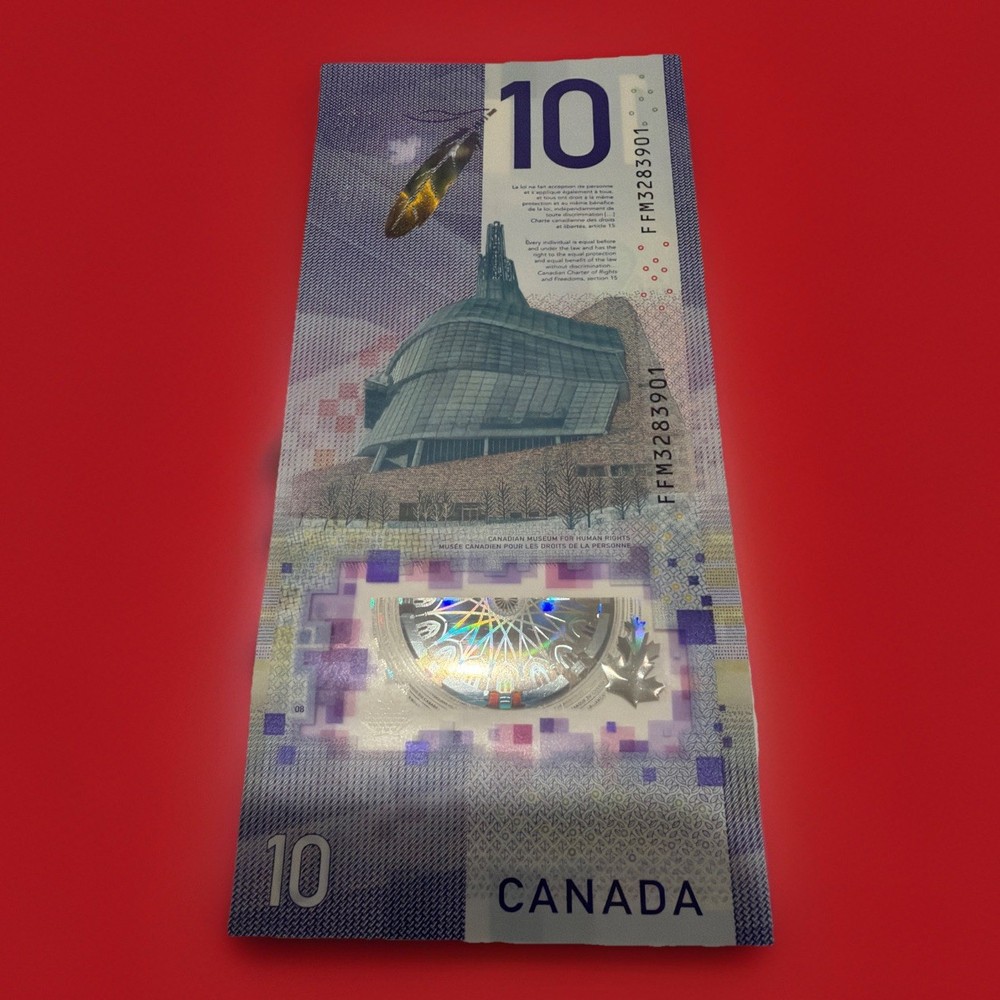 10 Canadian Dollars (CAD) – Circulated