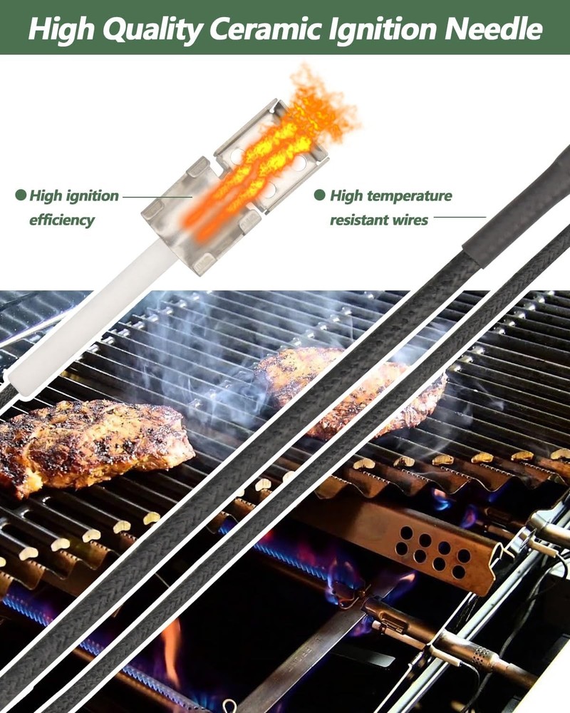 Fit for Charbroil Grill Ignitor Replacement Kit 5-Outlets