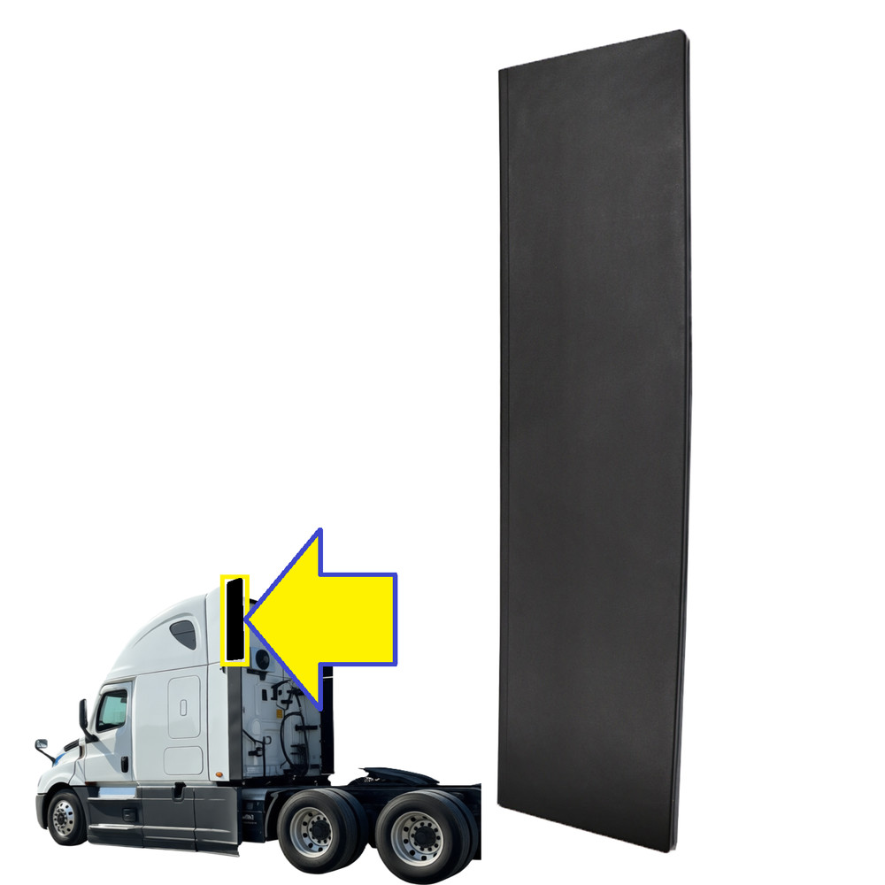 Freightliner Cascadia 2018-24 Cab Extender Fairing Extension Upper Left (Driver)