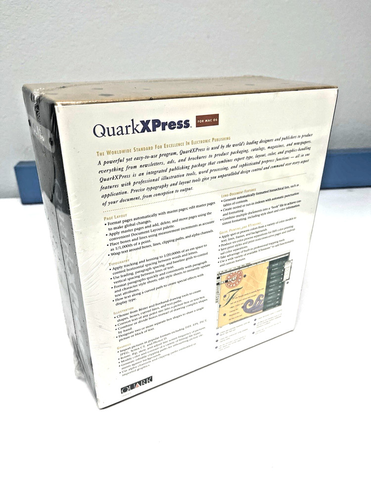 Quark XPress 4.0 for Mac/PowerMac