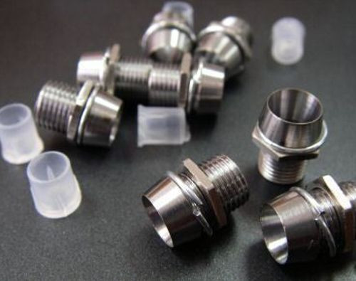 10pcs Copper Chrome Plated 5mm LED Bezel Holders CASE