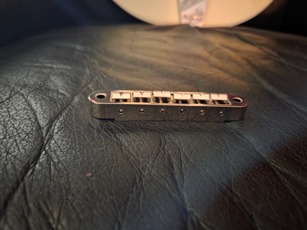 USED Gretsch chrome AOM adjustomatic Electromatic guitar bridge
