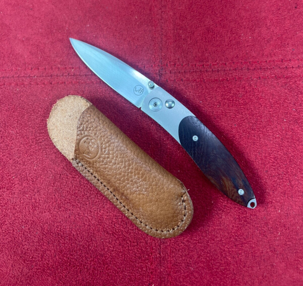 William Henry B5 Monarch Button Lock With ClipCase Sheath
