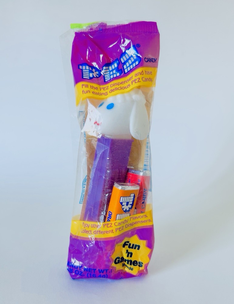 Vintage 1994 Easter Lamb EASTER PEZ Candy Container 7” No Feet SEALED PACK