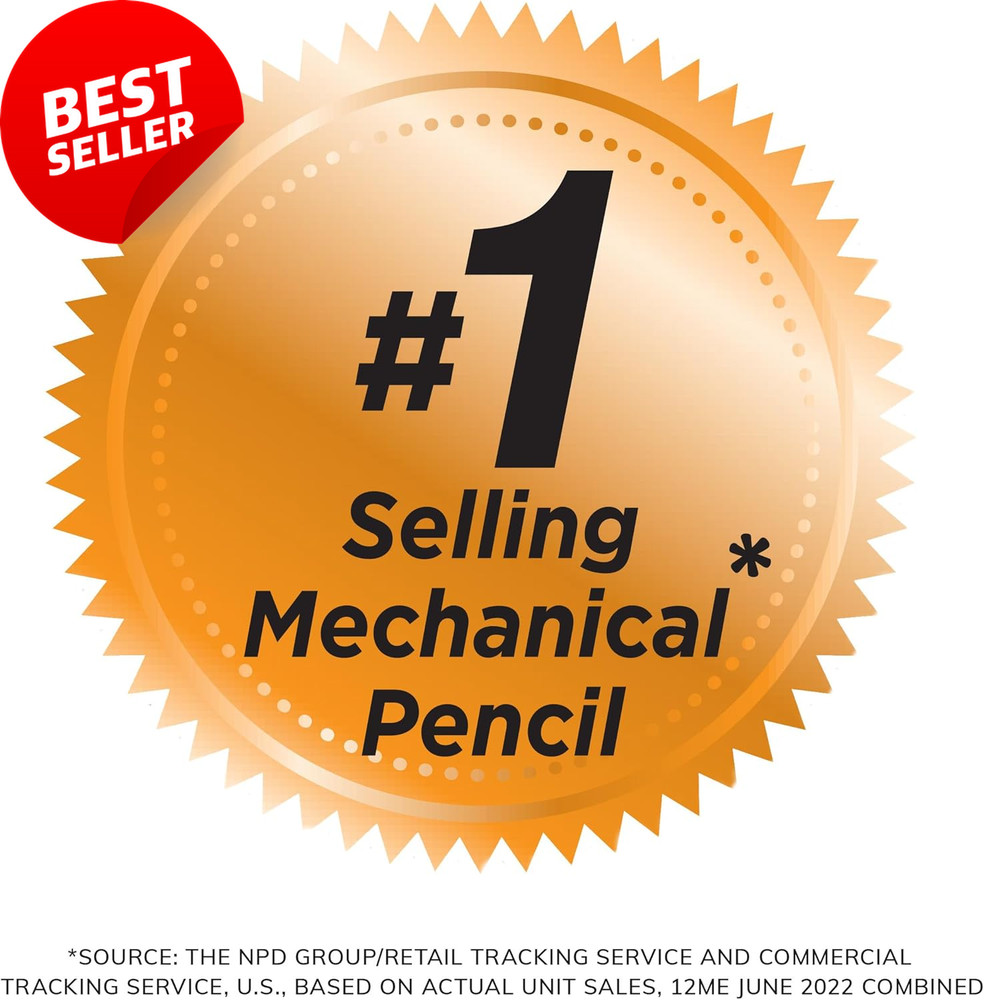 0.5mm Mechanical Pencils 24 Pack Xtra Precision Drafting w Erasers