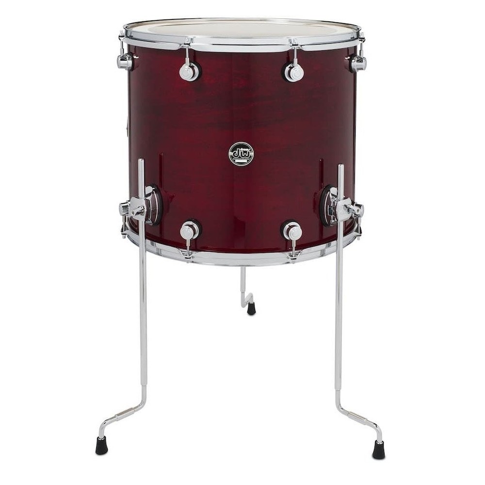 DW Performance Floor Tom 18x16 Cherry Stain