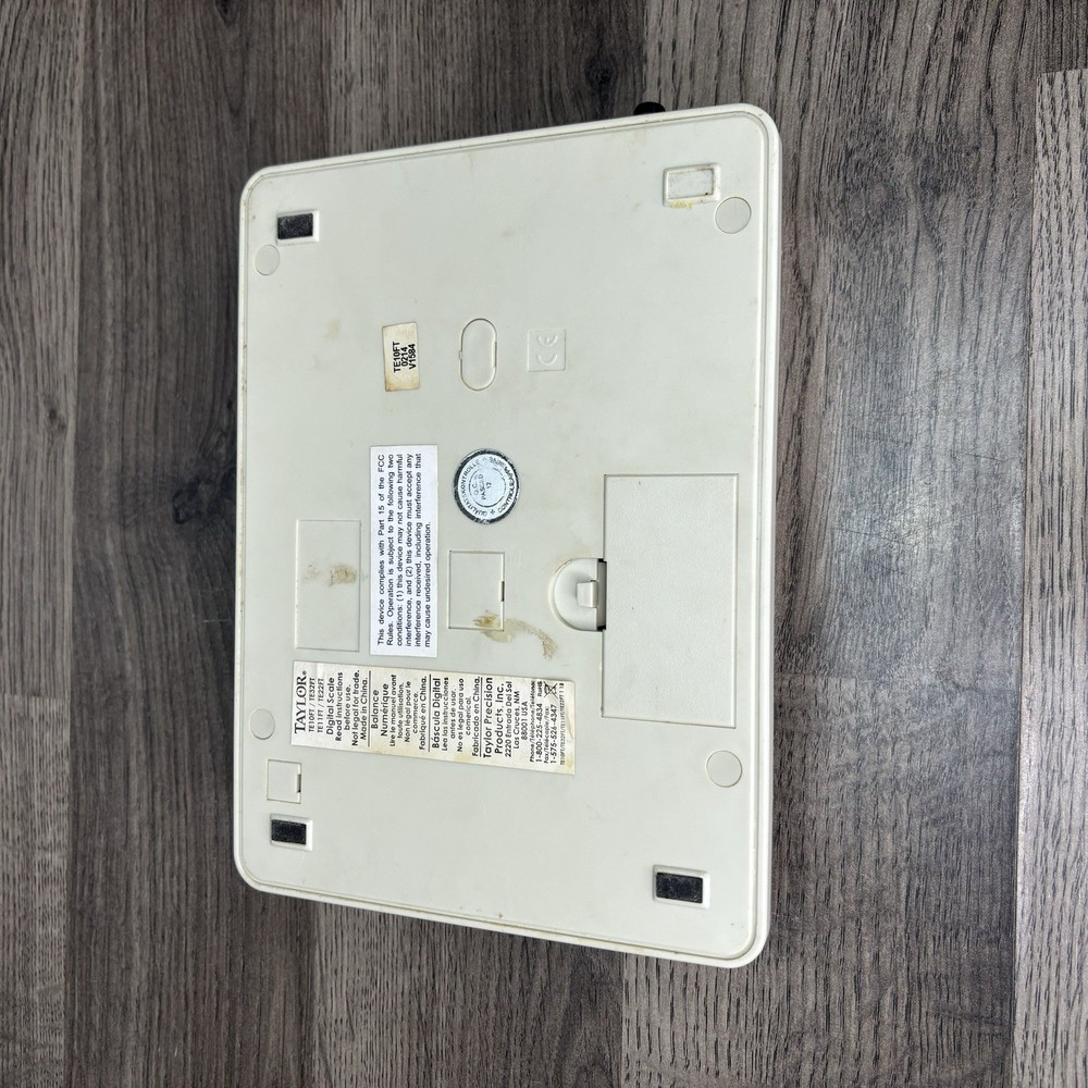 Taylor Precision TE10FT 10lb Digital Portion Scale