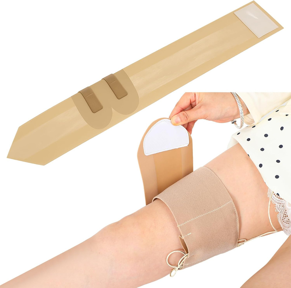 Thigh Microphone Straps Mic Transmitter Belts Soft Stretchy Breathable Compatibl