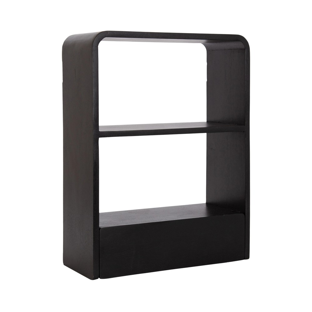 Kate and Laurel Kato Wall Shelf with Drawer