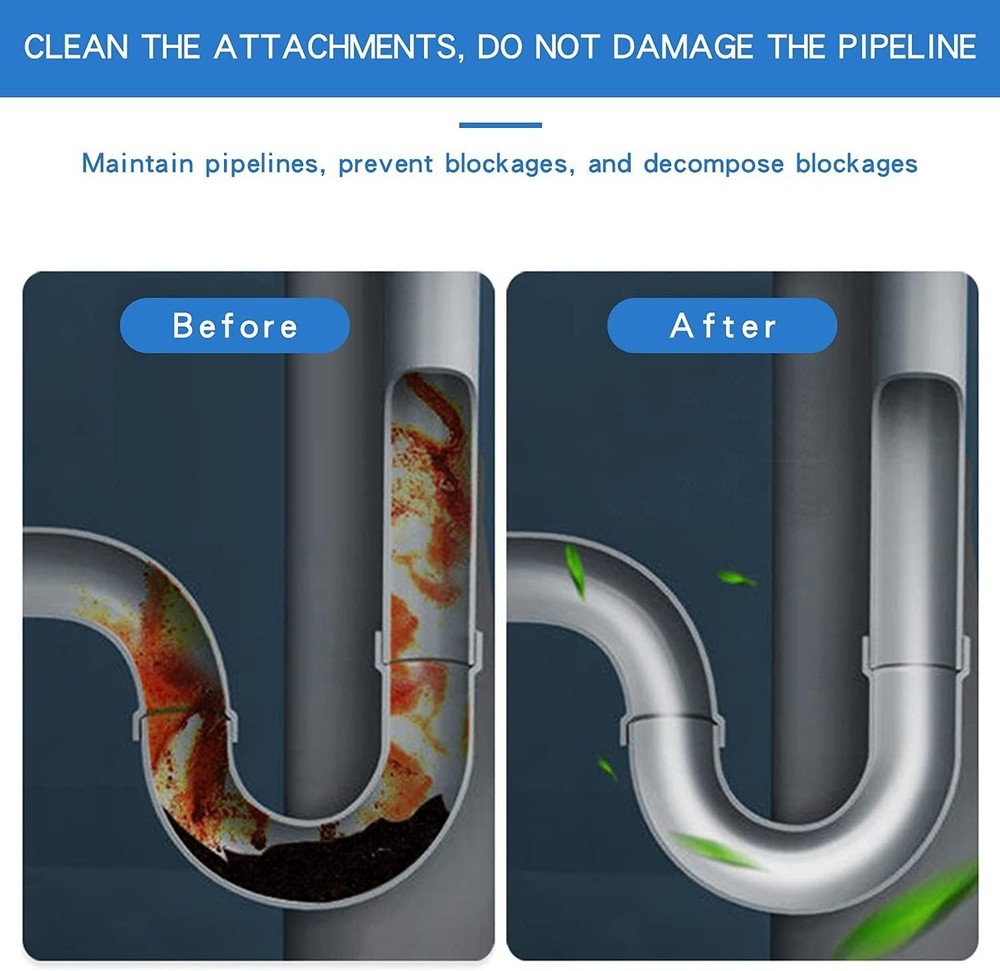 Powerful Magic Bubble Bombs Drain Cleaner - 2 Pack for Instant Clog Elimination