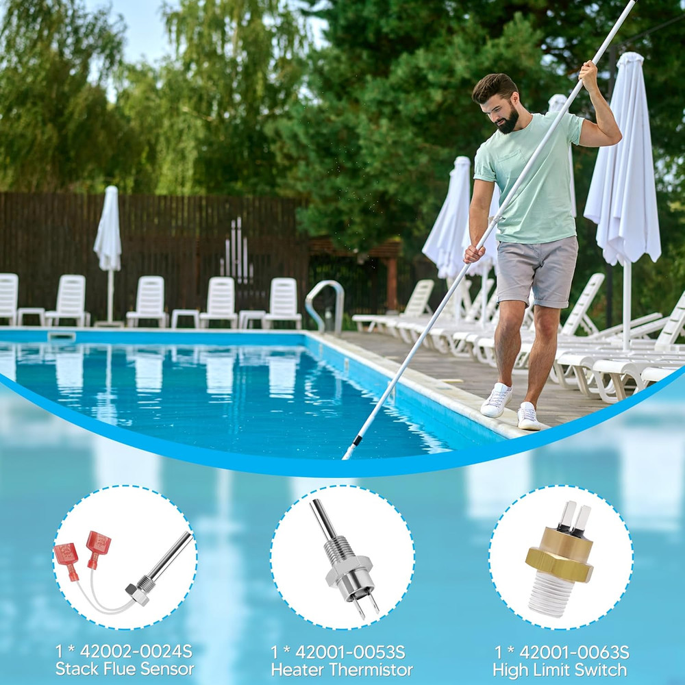 Stack Flue Sensor High Limit Switch & Heater Thermistor Spa Hearters for Pentair