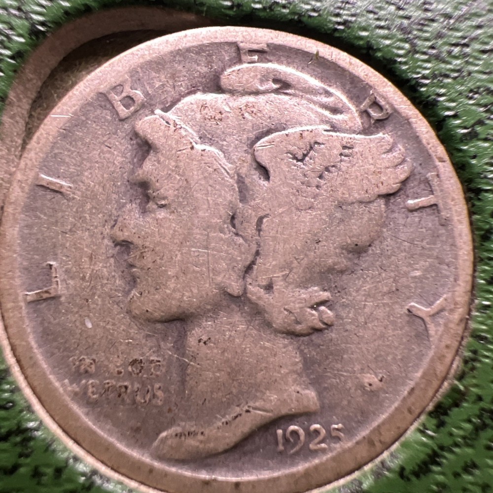 1925 S MERCURY DIME! Nice Better Early Date