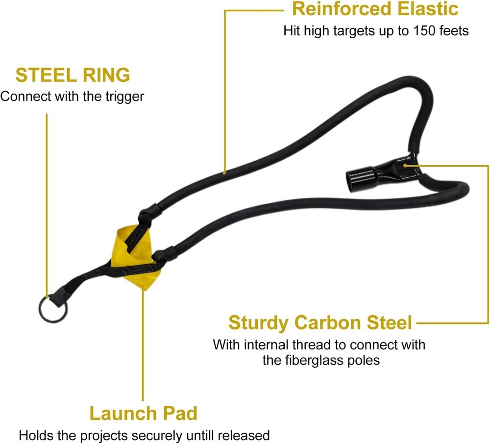 Sling Shot Arborist Throwline Launcher with Trigger