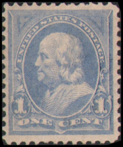 US #246 MLH VF