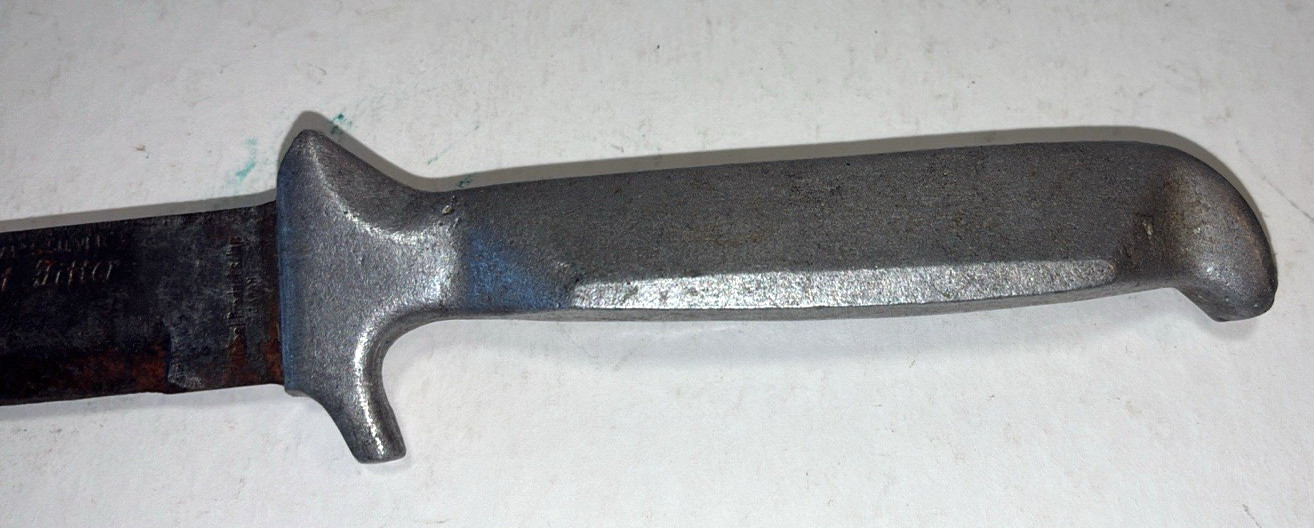 Ideal Products Inc. Ideal’s Silver FIST FITTER Fixed Blade Knife Japan 4" Blade