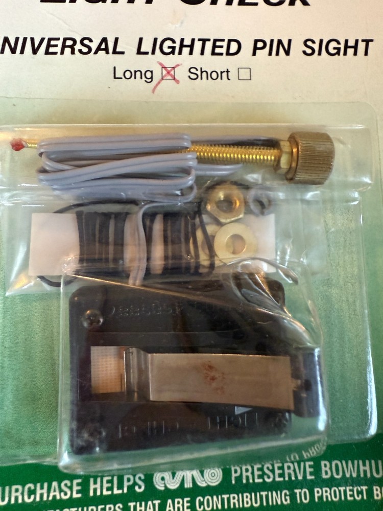 Bear Kinetronic Light Check Lighted Pin Sight