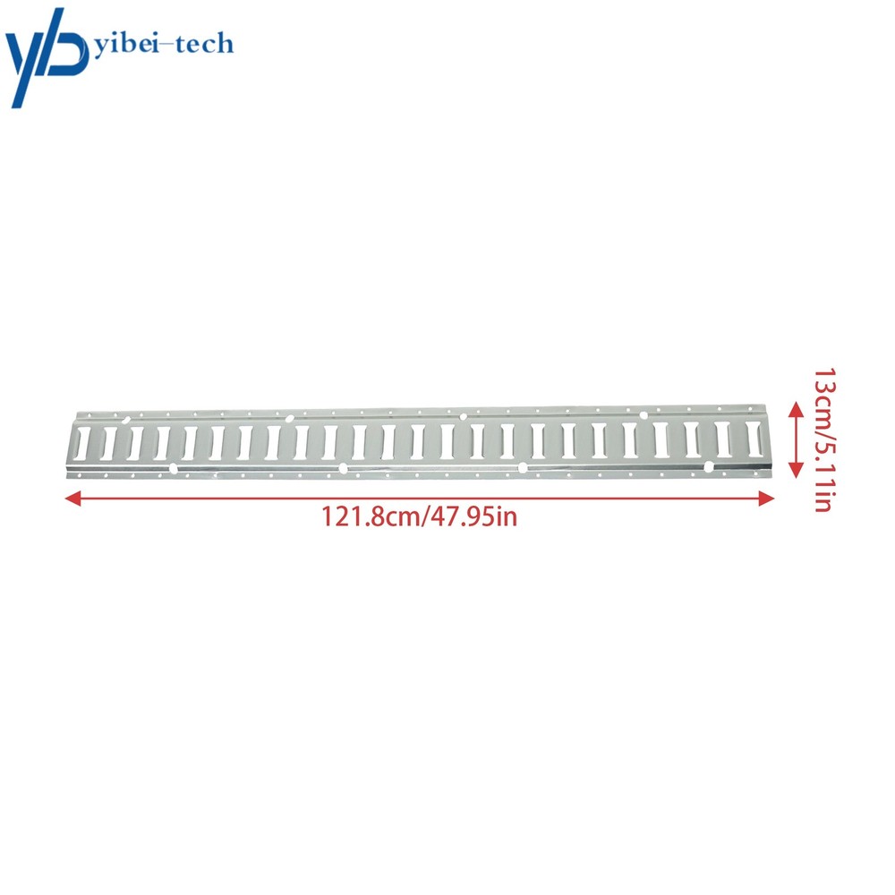 4' E Track Tie Down Rail New Kit Silver For Cargo Trailer 10 Pack Galvanized
