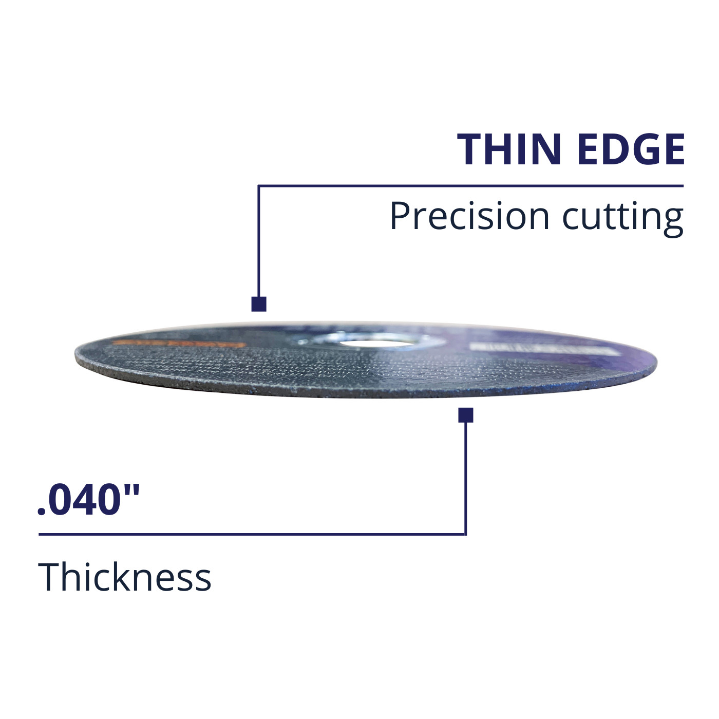 500 Pc 4-1/2" x .040" x 7/8" Cut off Wheels Stainless Steel Metal Cutting Discs