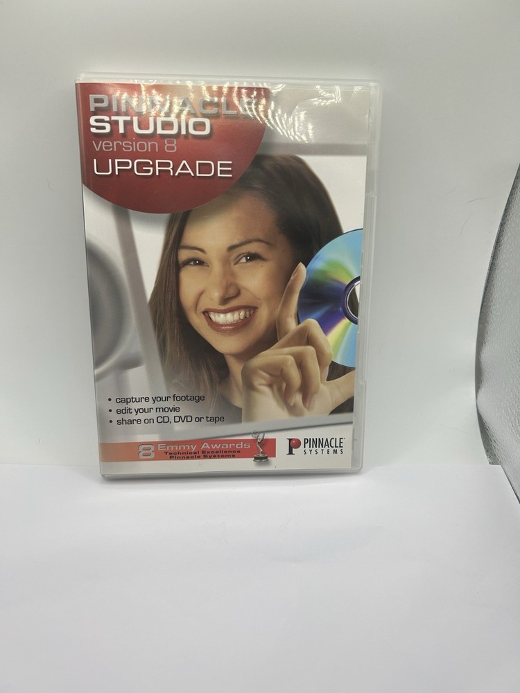 Pinnacle Studio Version 8 Professional Movie Making System Computer Software