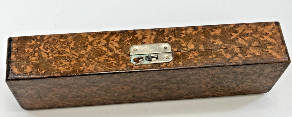 Vintage M. Hohner 64 Chromonica 4 Germany Harmonica In Case
