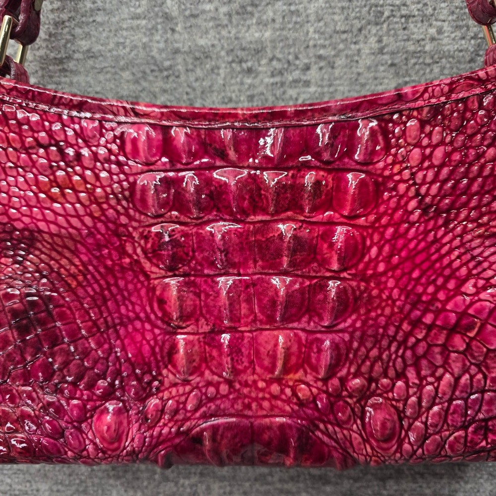 BRAHMIN ANYTIME EMBOSSED MINI SHOULDER BAG