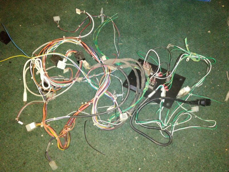 sega ninja assault arcade pcb wires #30