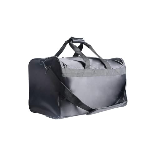30L Multi-Function Sneaker Bag - Waterproof Duffel with Adjustable 4 Black