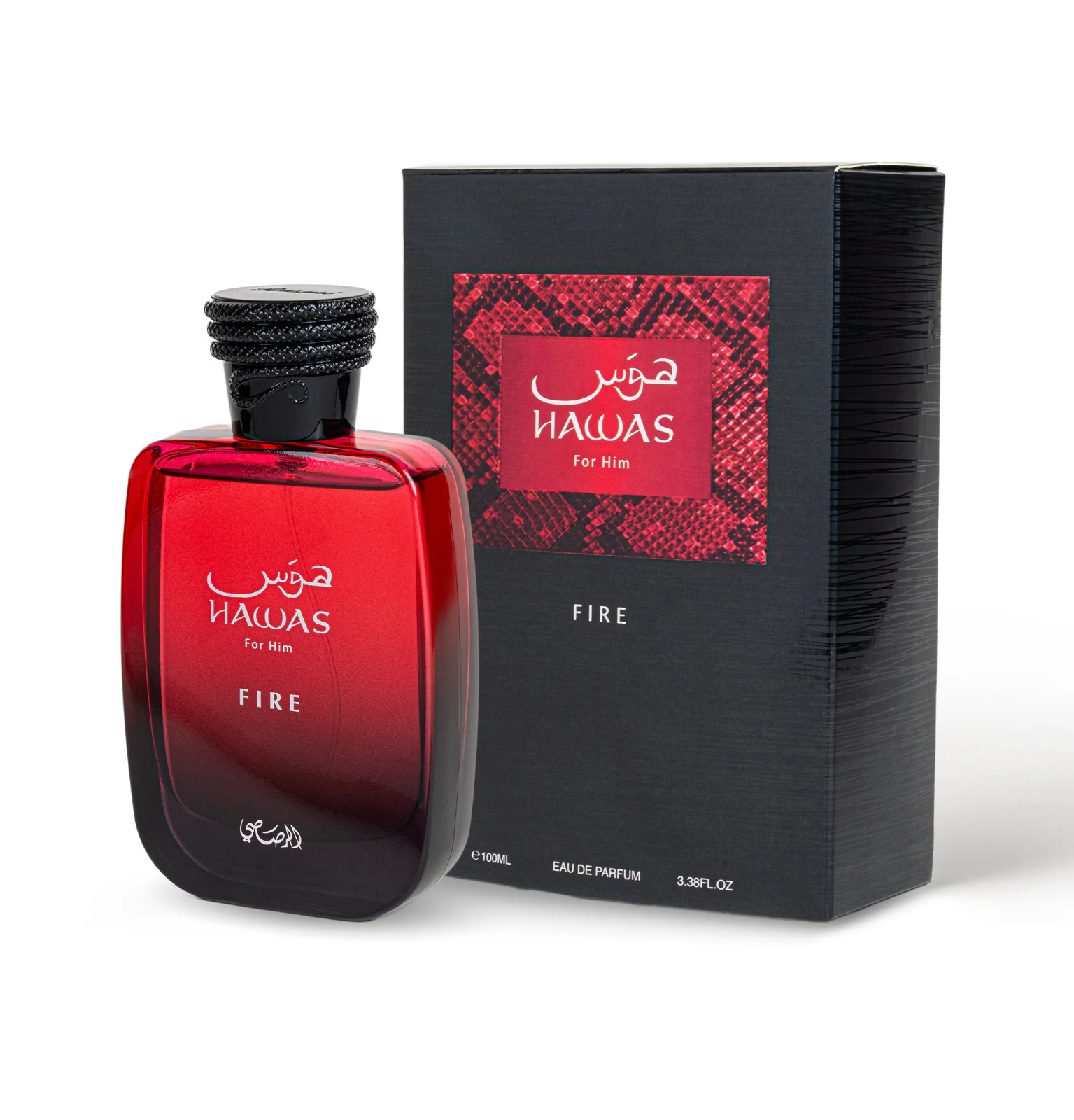 RASASI Hawas Fire Eau De Parfum Spray 100ML(3.4 Oz)
