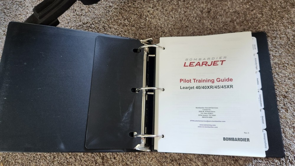 New Bombardier 40/45 Pilot Training Guide