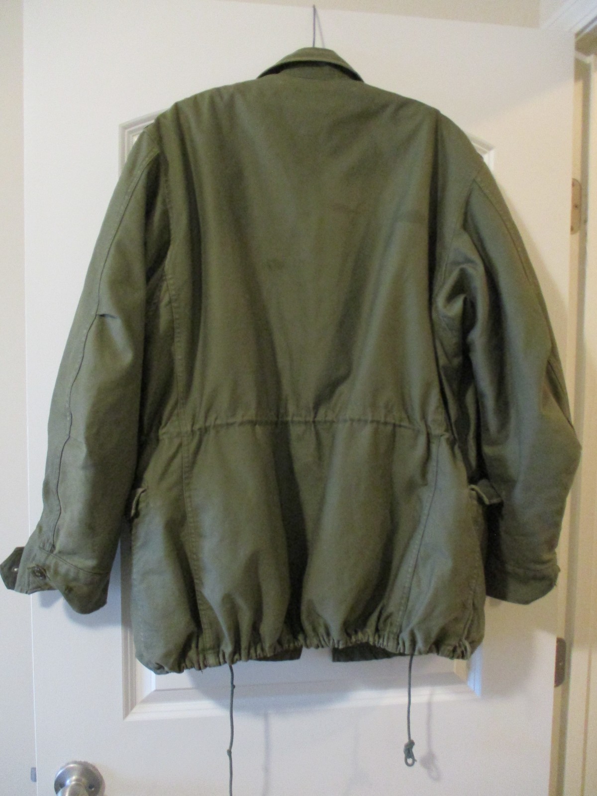 VINTAGE KOREA ISSUED HEAVY FIELD JACKET - SHELL (1952 Sz M) - LINER (1951 Sz L)