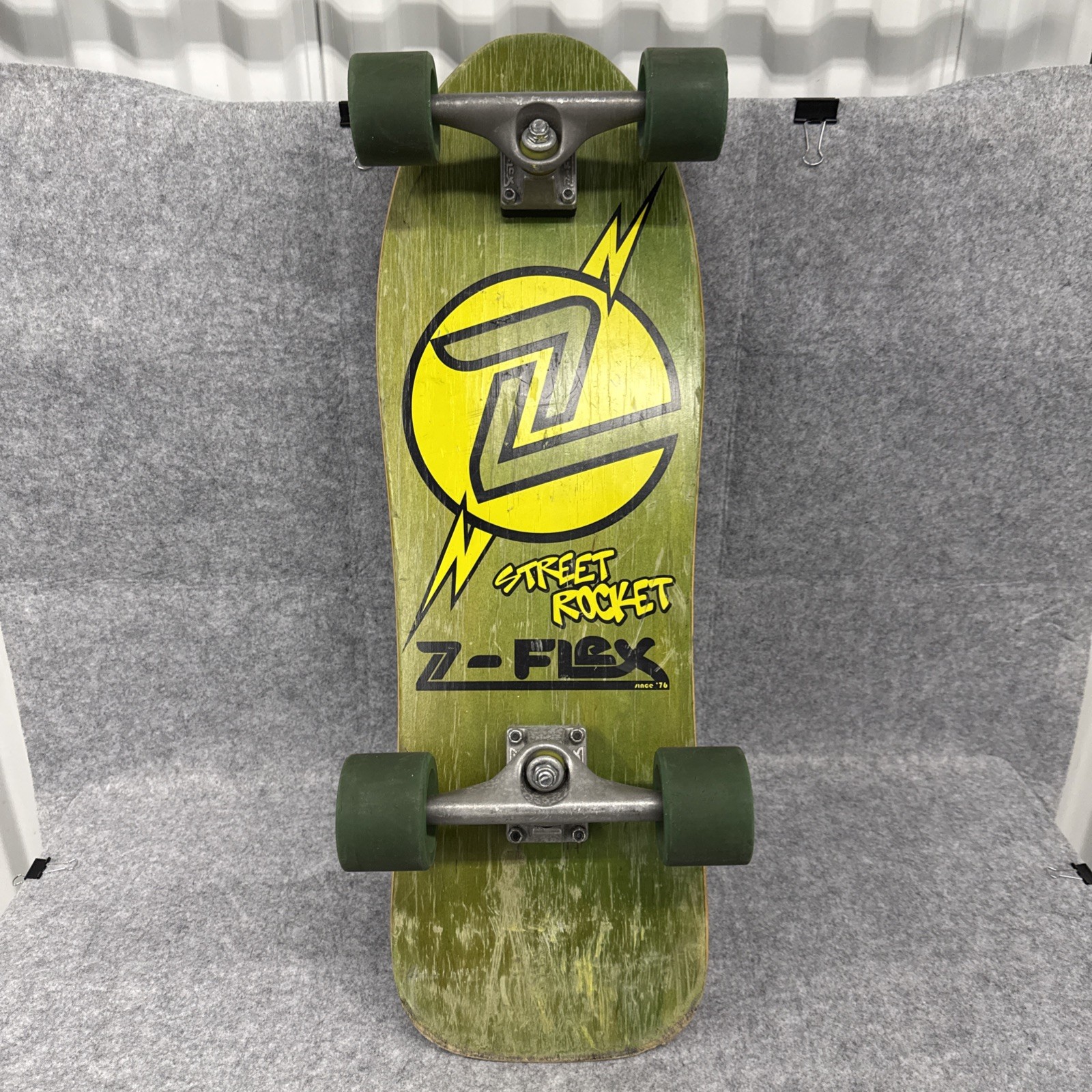 Z-Flex Street Rocket Old School Canadian Maple Carver Skateboard Vintage Mercer