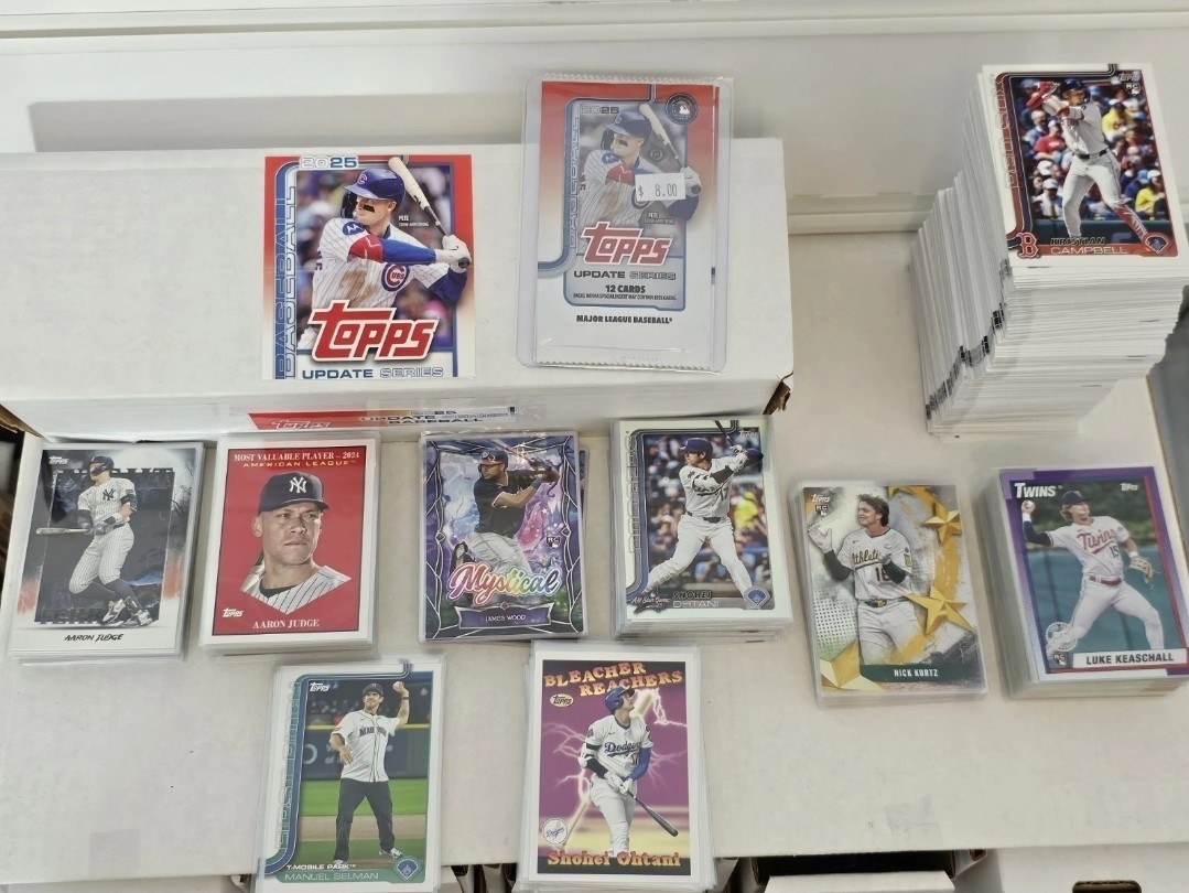 2025 Topps Update Complete Master Set + 8 Insert Sets + Extra Hits