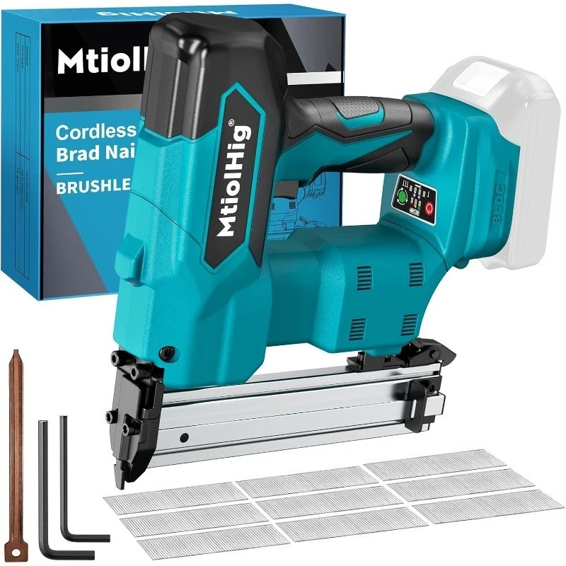 Cordless Brad Nailer for Makita 18V Lithium-Ion Battery Not Included