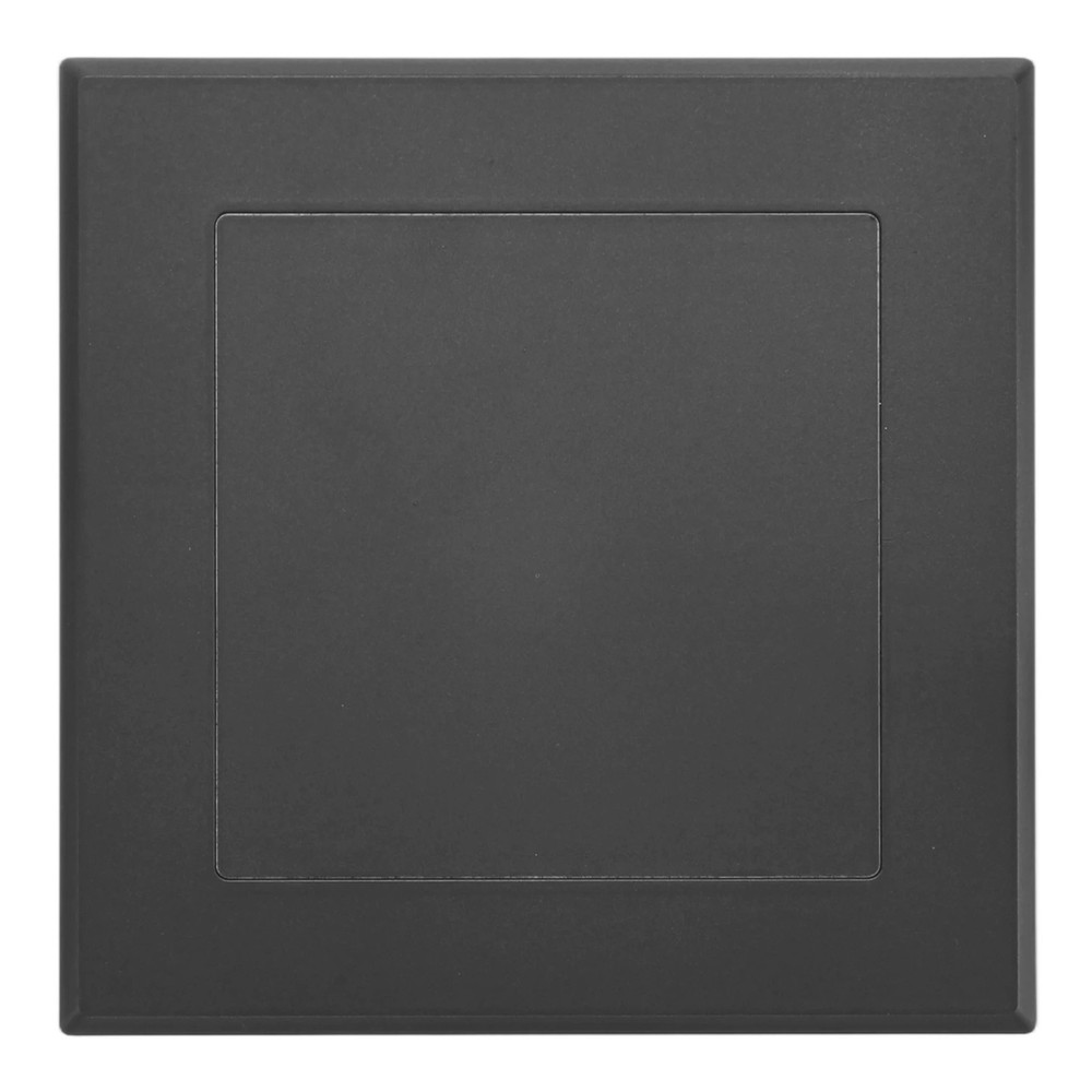 1-Pack Access Panel for Drywall, 5x5" Plastic Removable [Black, Square]