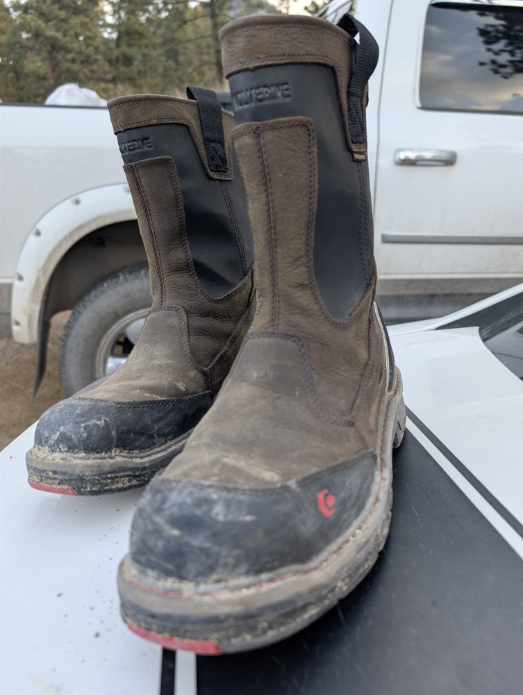 Wolverine Men Overman Waterproof CarbonMax 10" EH Work Boot Work Boots