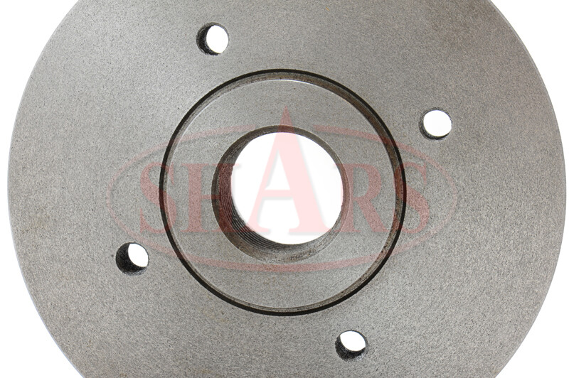 SHARS 8" 4 JAW INDEPENDENT LATHE CHUCK TIR CERTIFICATE + 2-1/4"-8 BACK PLATE R[