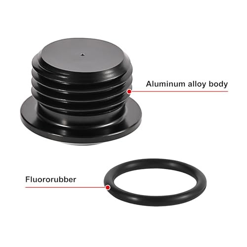 6AN MalePCS Hex Head Socket ORB Port Plug with O Ring AN6 2